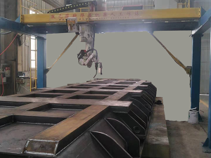 激光跟踪与机器人集成自动焊接工作站（电力设备行业）焊接机器人